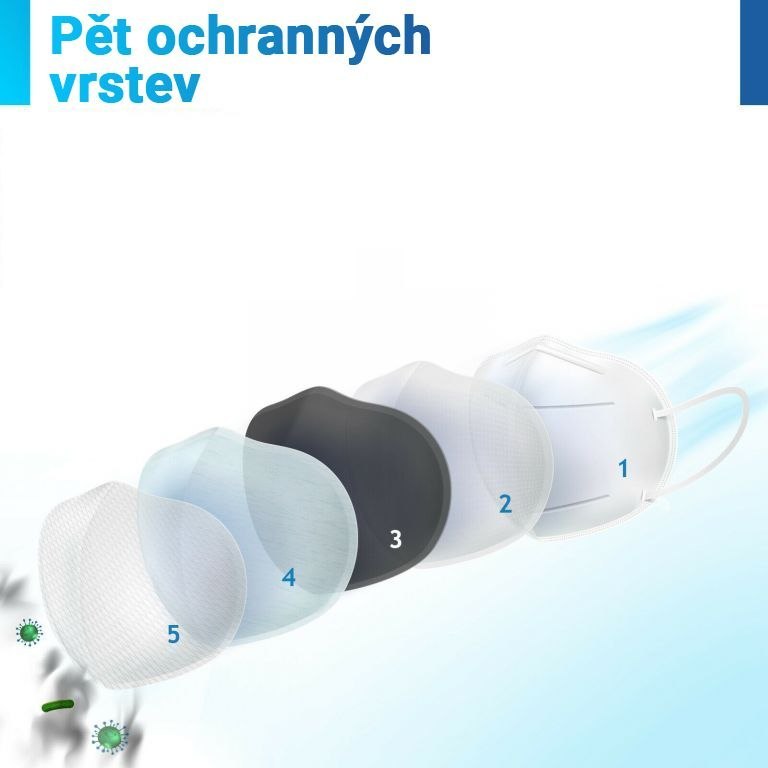 10 szt. - maska ochronna Virshields® FFP2